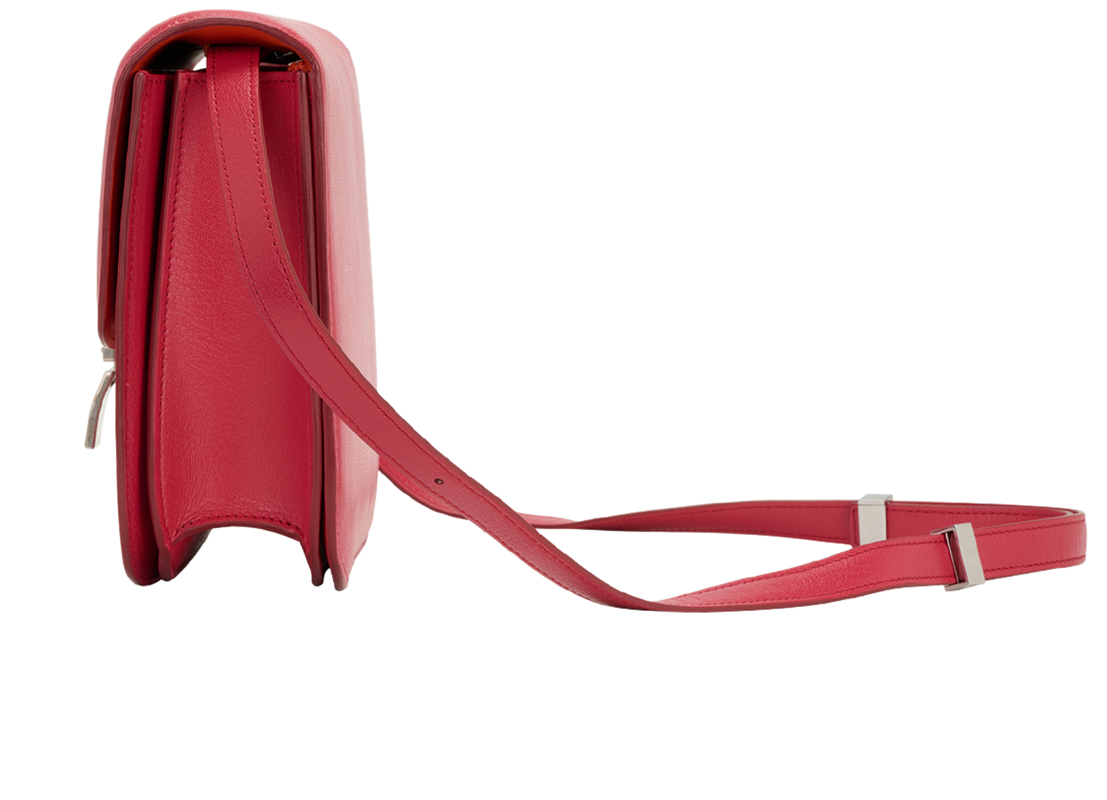 Classic Box Bag, &pound;1,300, Handbags, Pink, Leather, Bottom view